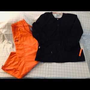 Code happy women's scrubs